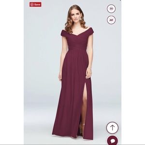 David's Bridal Bridesmaid Dress